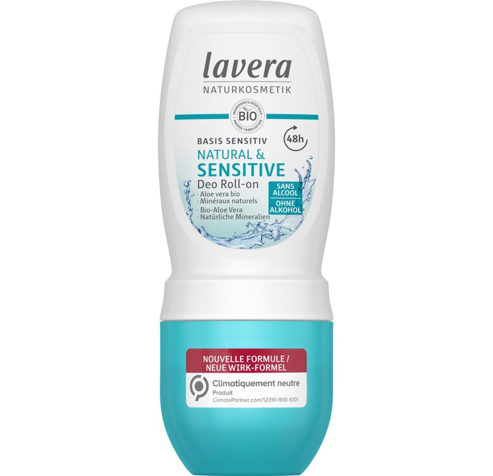 LAVERA déo roll-on basis sensitiv Nat & SENS 50 ml