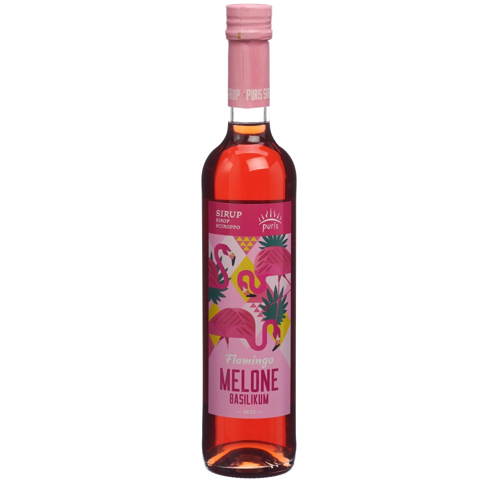 PURIS sirop Flamingo 6 fl verre 50 cl