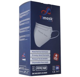 TIMASK Masque FFP2 fuchsia 20 pce