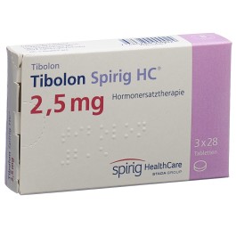 TIBOLONE Spirig HC cpr 2.5 mg 3 x 28 pce