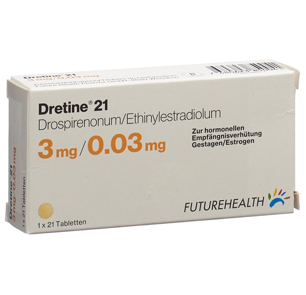 DRETINE 21 cpr pell 21 pce DRETINE 21 cpr pell 21 pce