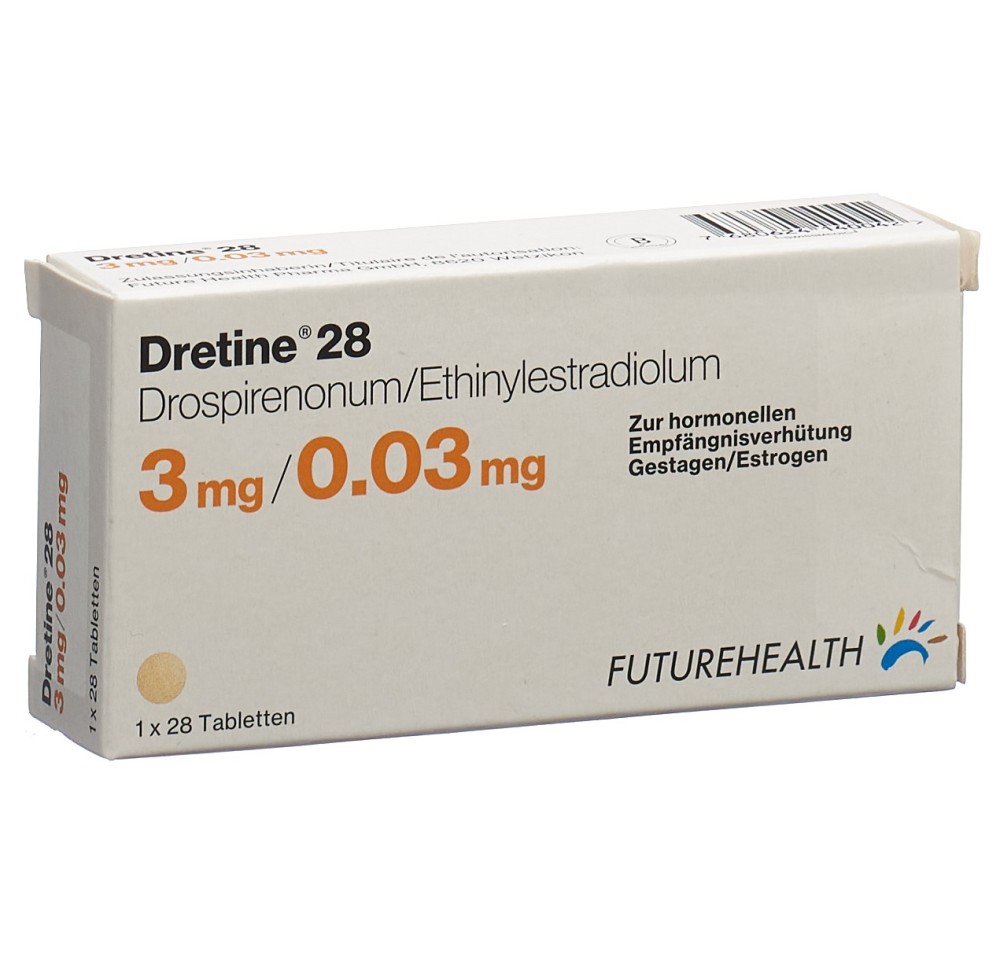 DRETINE 28 cpr pell 28 pce DRETINE 28 cpr pell 28 pce