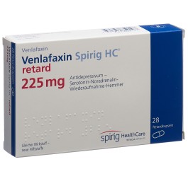VENLAFAXINE Spirig HC caps ret 225 mg 28 pce
