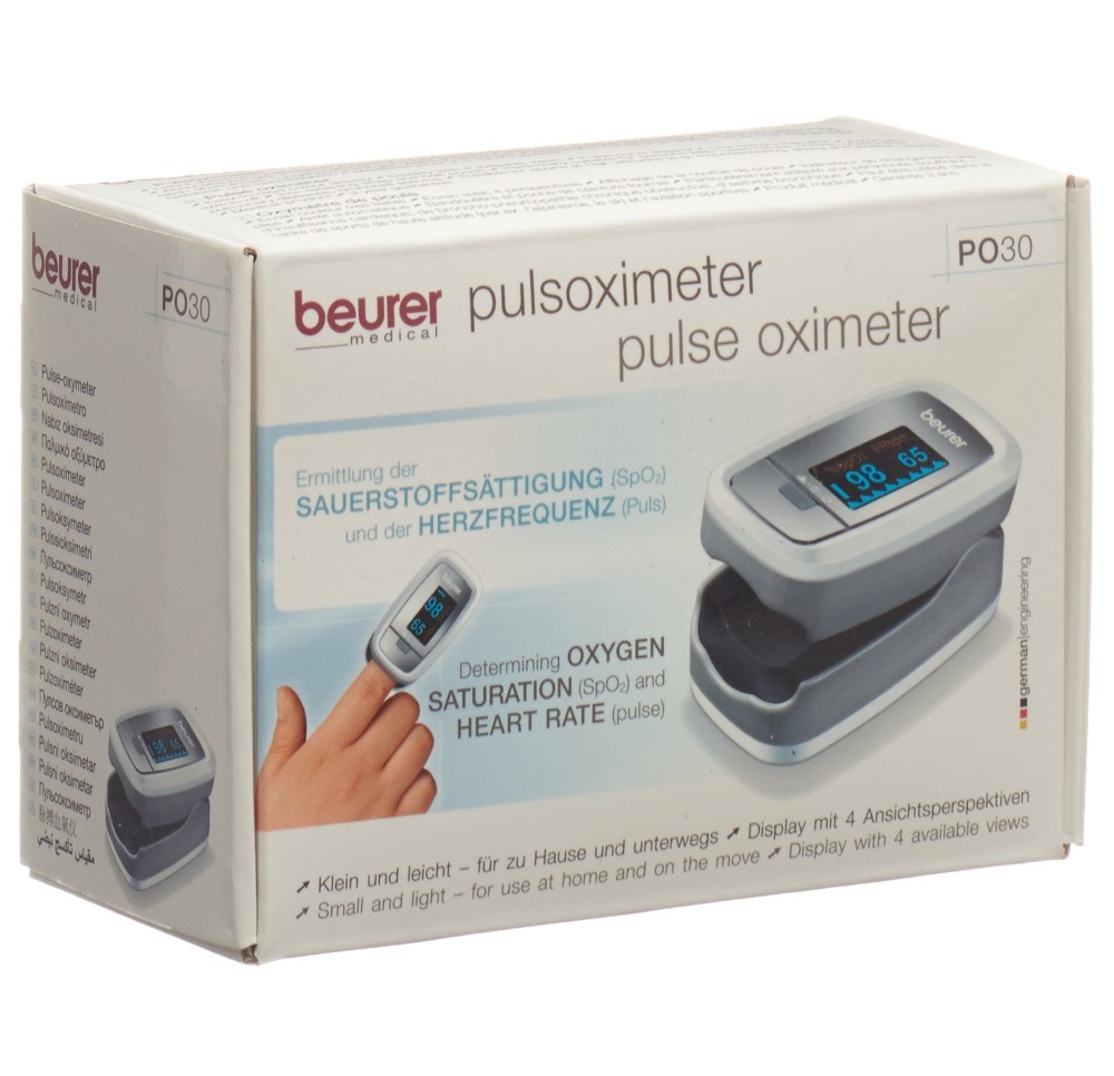 BEURER pulsoximètre pour le doigt PO 30