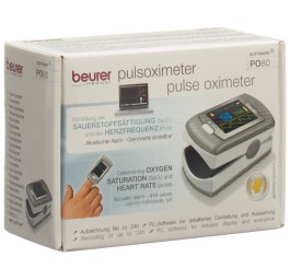 BEURER pulsoximètre pour le doigt mémo 24h PO 80