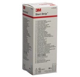 3M STERI STRIP 6x75mm blanc renforcé nv 50 x 3 pce