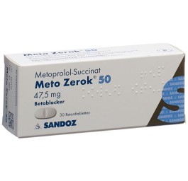 METO ZEROK cpr ret 50 mg 30 pce