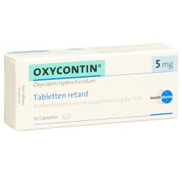 OXYCONTIN cpr ret 5 mg 30 pce