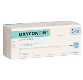 OXYCONTIN cpr ret 5 mg 60 pce