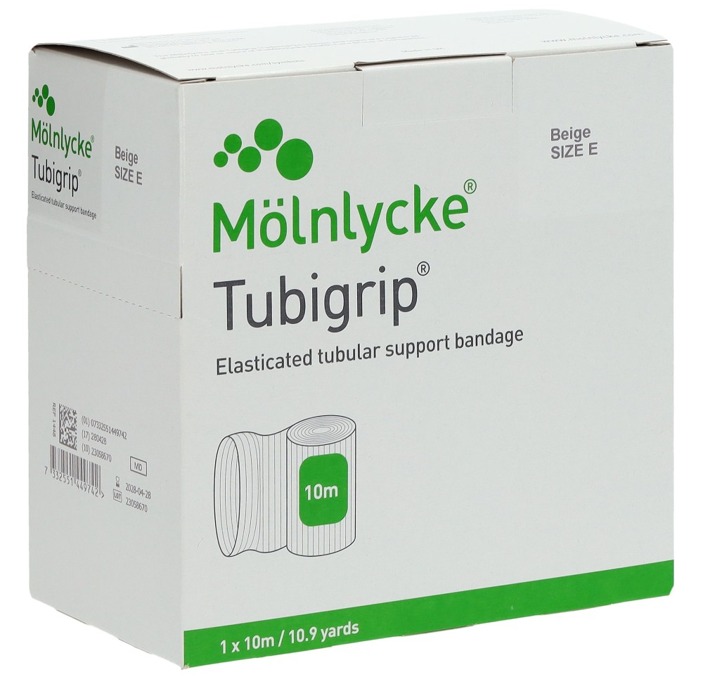 TUBIGRIP bandage tubulaire E 10mx8.75cm beige TUBIGRIP bandage tubulaire E 10mx8.75cm beige