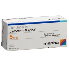 LAMOTRIN Mepha cpr disp 5 mg 60 pce