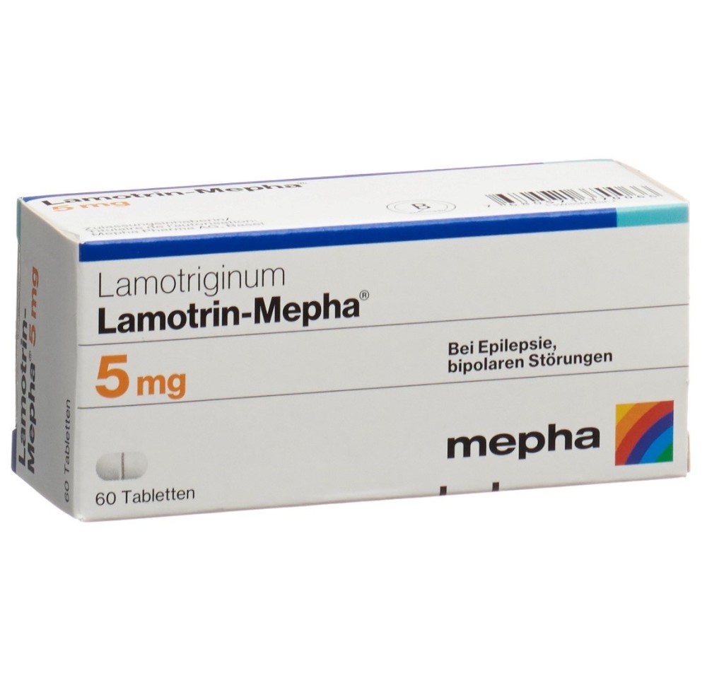 LAMOTRIN Mepha cpr disp 5 mg 60 pce LAMOTRIN Mepha cpr disp 5 mg 60 pce