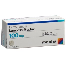 LAMOTRIN Mepha cpr disp 100 mg 60 pce