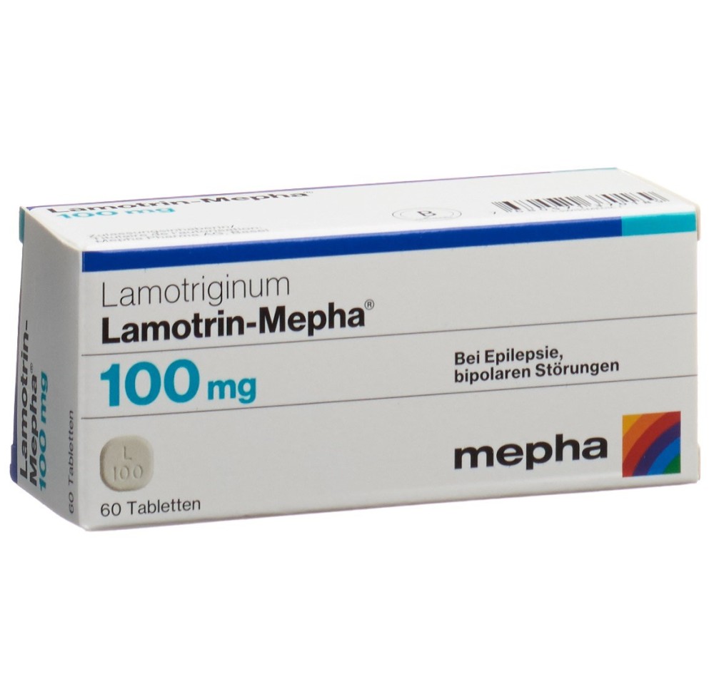 LAMOTRIN Mepha cpr disp 100 mg 60 pce LAMOTRIN Mepha cpr disp 100 mg 60 pce