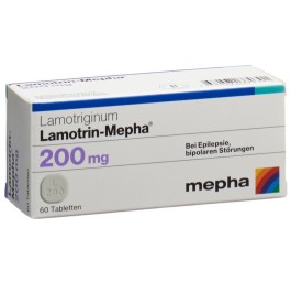 LAMOTRIN Mepha cpr disp 200 mg 60 pce
