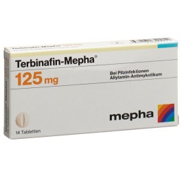 TERBINAFIN Mepha cpr 125 mg 14 pce