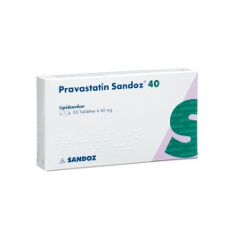 PRAVASTATINE Sandoz cpr 40 mg 30 pce