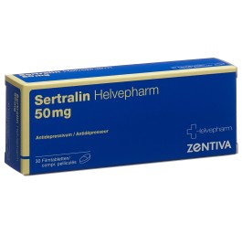 SERTRALINE Helvepharm cpr pell 50 mg 30 pce