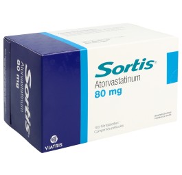 SORTIS cpr pell 80 mg 100 pce