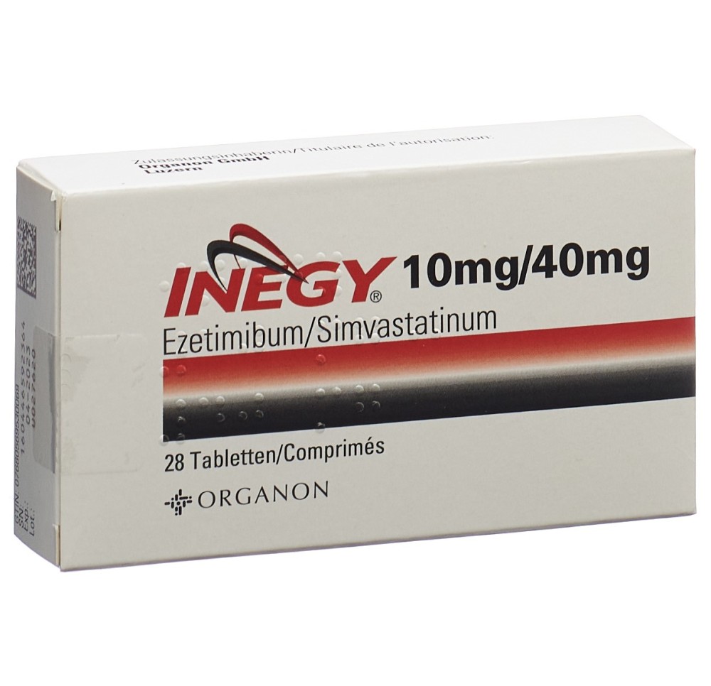 INEGY cpr 10/40 mg 28 pce INEGY cpr 10/40 mg 28 pce