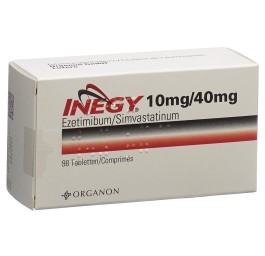 INEGY cpr 10/40 mg 98 pce