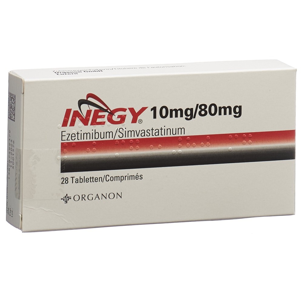 INEGY cpr 10/80 mg 28 pce INEGY cpr 10/80 mg 28 pce