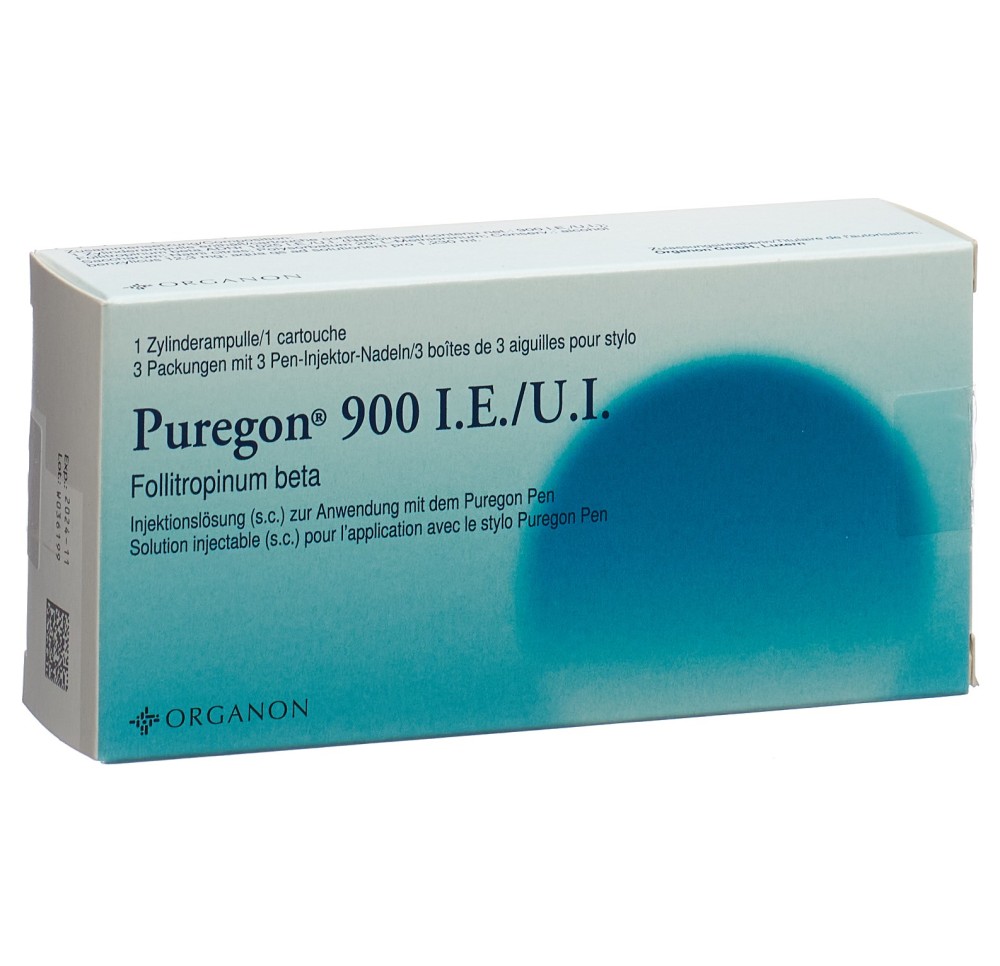 PUREGON sol inj 900 UI pour pen amp PUREGON sol inj 900 UI pour pen amp