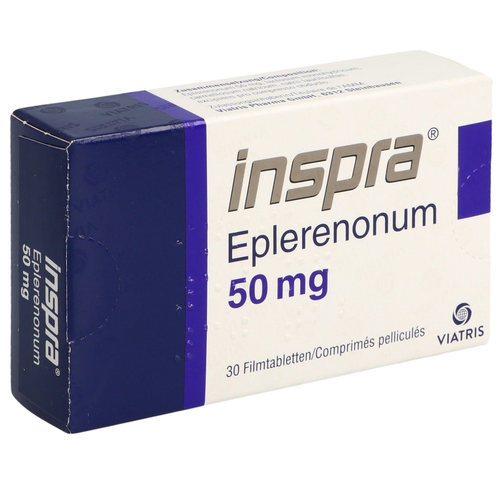 INSPRA cpr pell 50 mg 30 pce INSPRA cpr pell 50 mg 30 pce