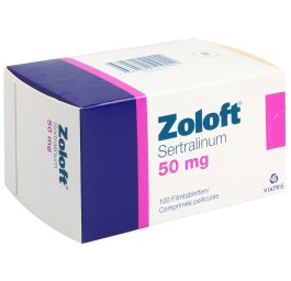 ZOLOFT cpr pell 50 mg 100 pce