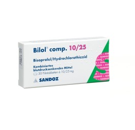 BILOL comp cpr pell 10/25 mg 30 pce