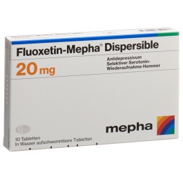 FLUOXETIN Mepha Dispersible cpr 20 mg 10 pce