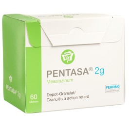 PENTASA gran dépôt 2 g sach 60 pce