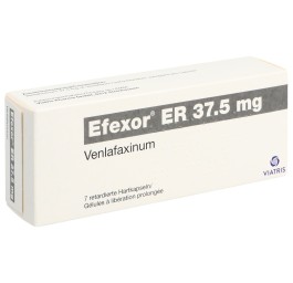 EFEXOR ER caps 37.5 mg 7 pce