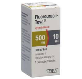 FLUOROURACIL Teva 500 mg/10ml flac 10 ml