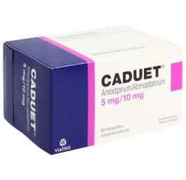 CADUET cpr pell 5mg/10mg 98 pce