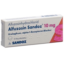 ALFUZOSINE Sandoz cpr ret 10 mg 10 pce