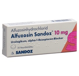 ALFUZOSINE Sandoz cpr ret 10 mg 30 pce