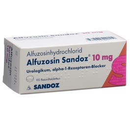 ALFUZOSINE Sandoz cpr ret 10 mg 90 pce