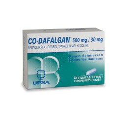 CO-DAFALGAN cpr pell 500/30mg 40 pce