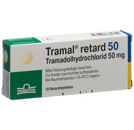 TRAMAL retard cpr ret 50 mg 10 pce
