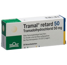 TRAMAL retard cpr ret 50 mg 30 pce