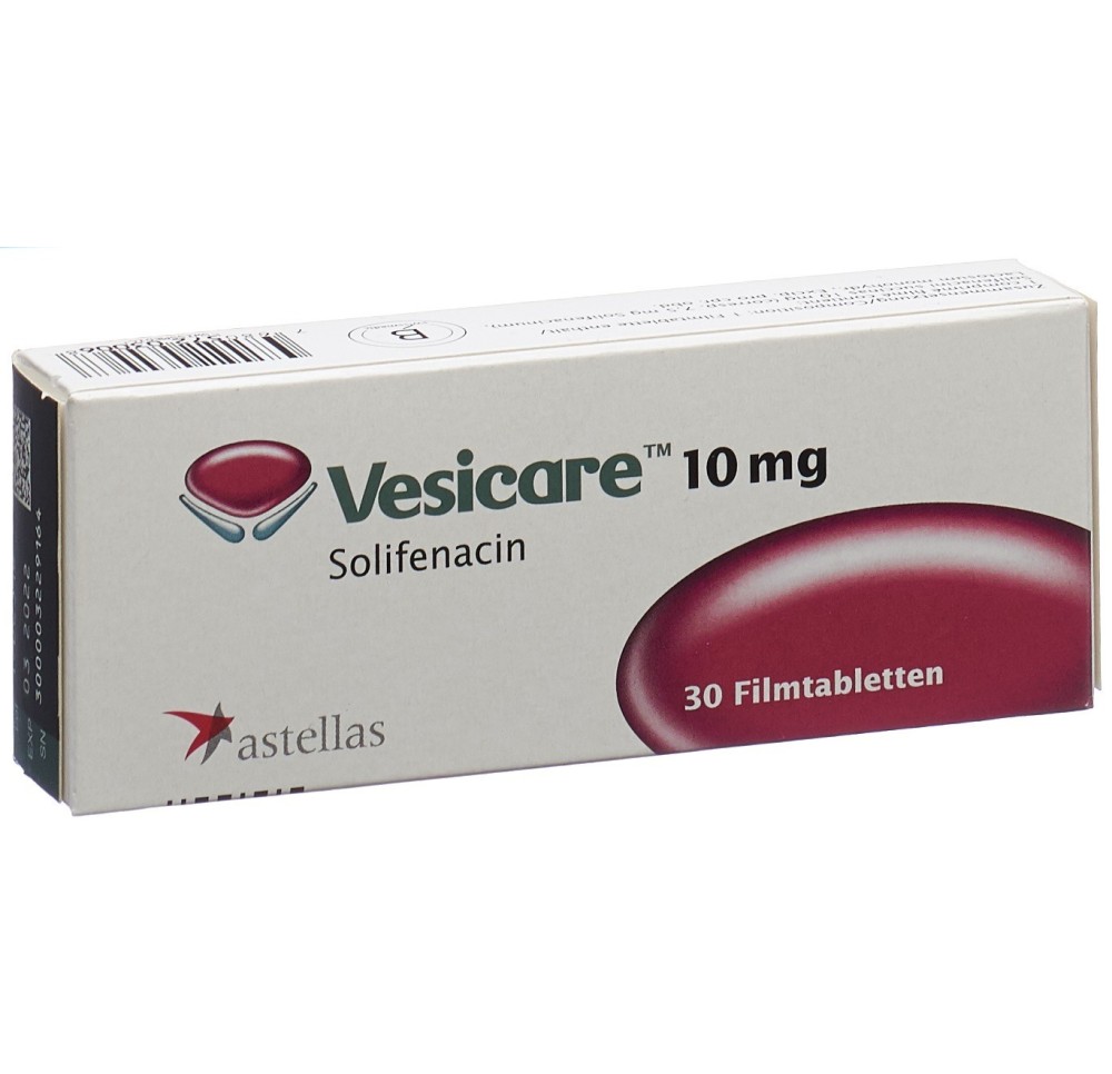 VESICARE cpr pell 10 mg 30 pce VESICARE cpr pell 10 mg 30 pce
