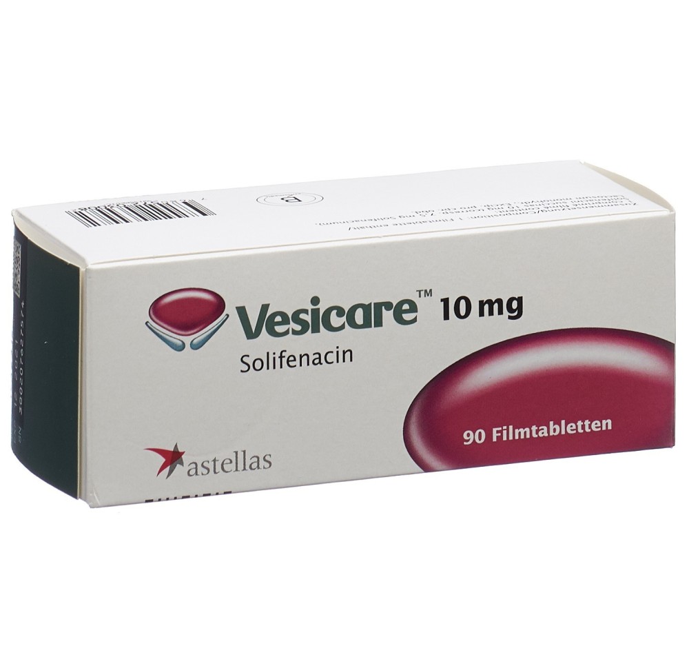 VESICARE cpr pell 10 mg 90 pce VESICARE cpr pell 10 mg 90 pce