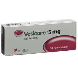 VESICARE cpr pell 5 mg 30 pce