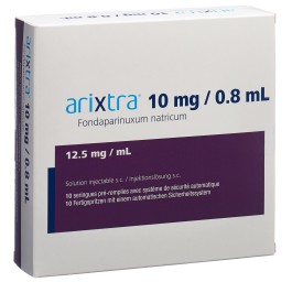 ARIXTRA sol inj 10 mg/0.8ml 10 ser pré 0.8 ml
