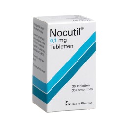 NOCUTIL cpr 0.1 mg bte 30 pce