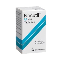 NOCUTIL cpr 0.1 mg bte 90 pce