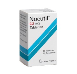 NOCUTIL cpr 0.2 mg bte 90 pce