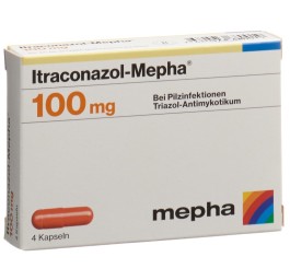 ITRACONAZOL Mepha 4 capsules 100 mg 4 pce