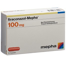 ITRACONAZOL Mepha caps 100 mg 15 pce